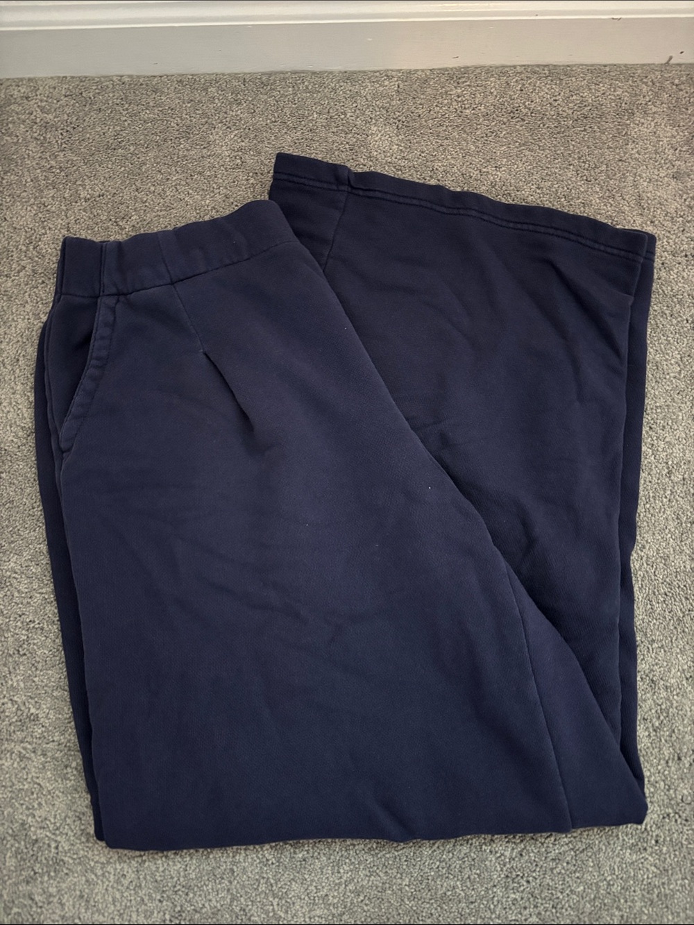 Aerie Women’s Navy Knit Casual Pants